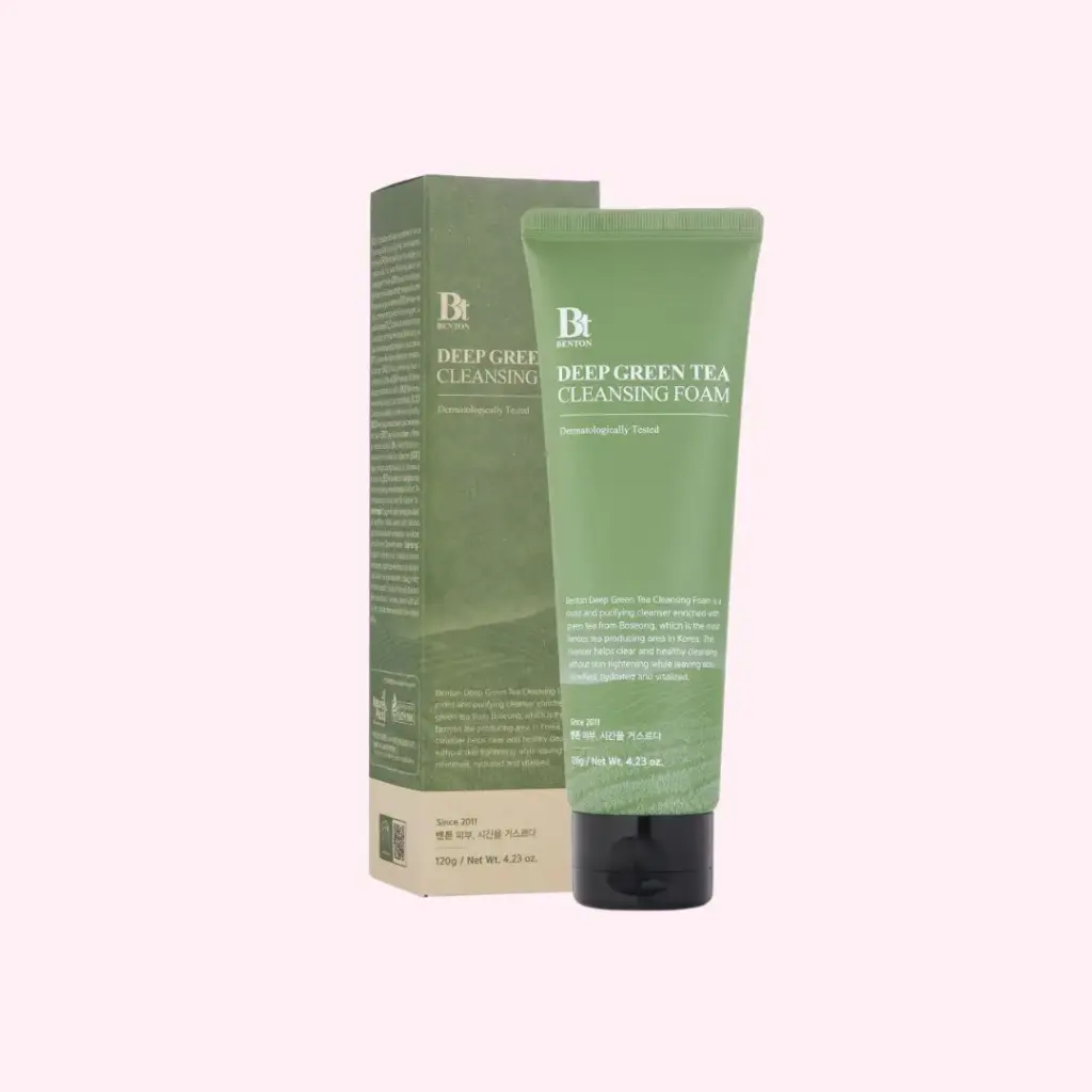 Deep Green Tea Cleansing Foam 120g