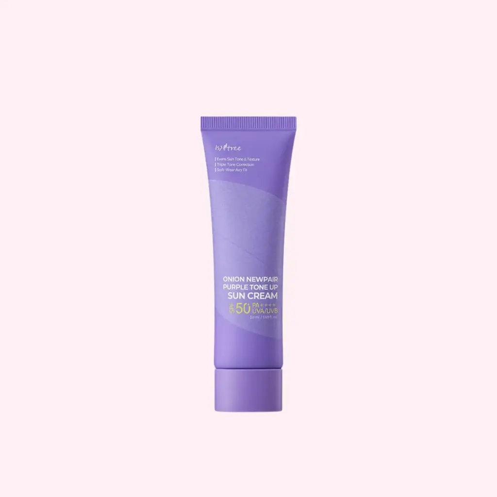 Onion Newpair Purple Tone Up Sunscreen SPF50 PA+++ 50ml 
