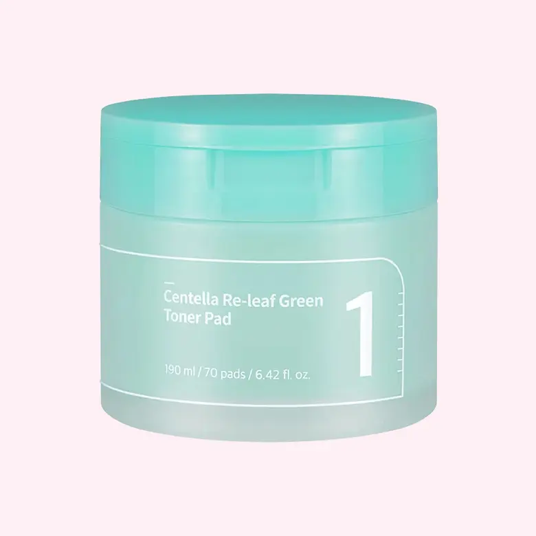 No.1 Centella Re-leaf Green Toner Pad (70pads)