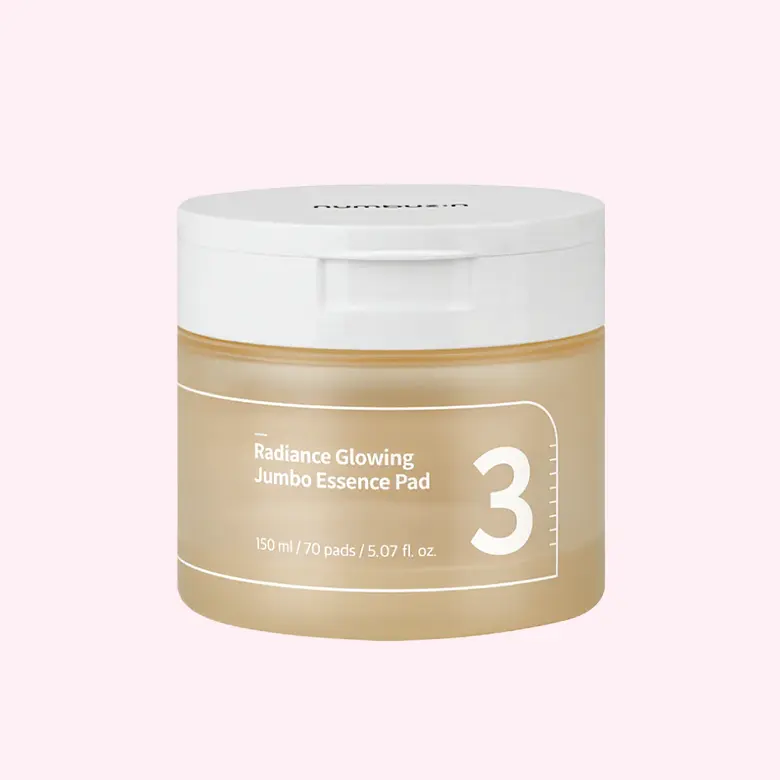 No.3 Radiance Glowing Jumbo Essence Pad (70pads)