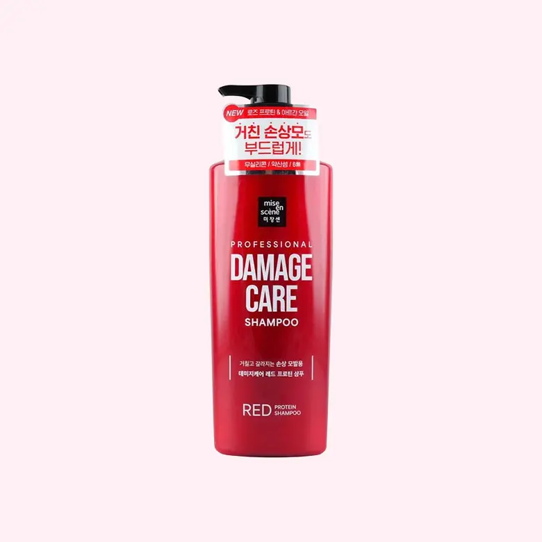 Damage Care Red Protein Shampoo 680ml