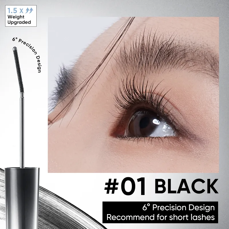 3D Curling Iron Mascara Tilted #01 Black