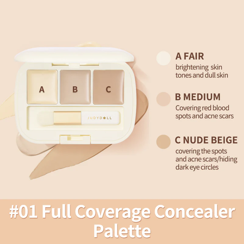 Three Color Concealer Palette #01 