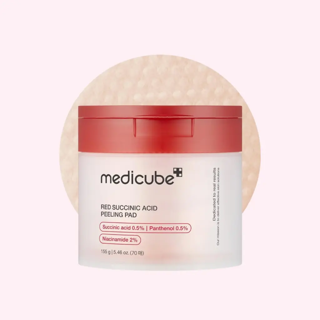 Red Succinic Acid Peeling Pad (70pads)