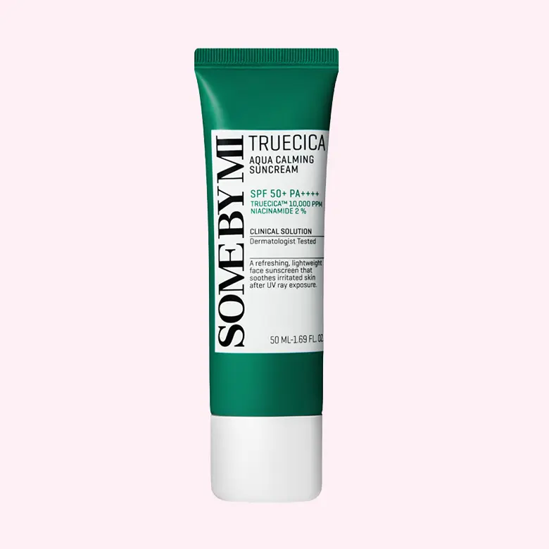 Truecica Aqua Calming Sun Cream SPF50+ PA++++50ml