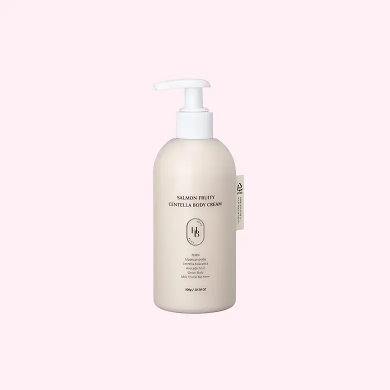 Salmon Fruity Centella Body Cream 300g