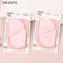 Triangular Velvet Loose Powder Puff 2pcs