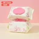 Cartoon Pink Wet Wipes 60pcs 