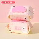Cartoon Wet Wipes 72pcs